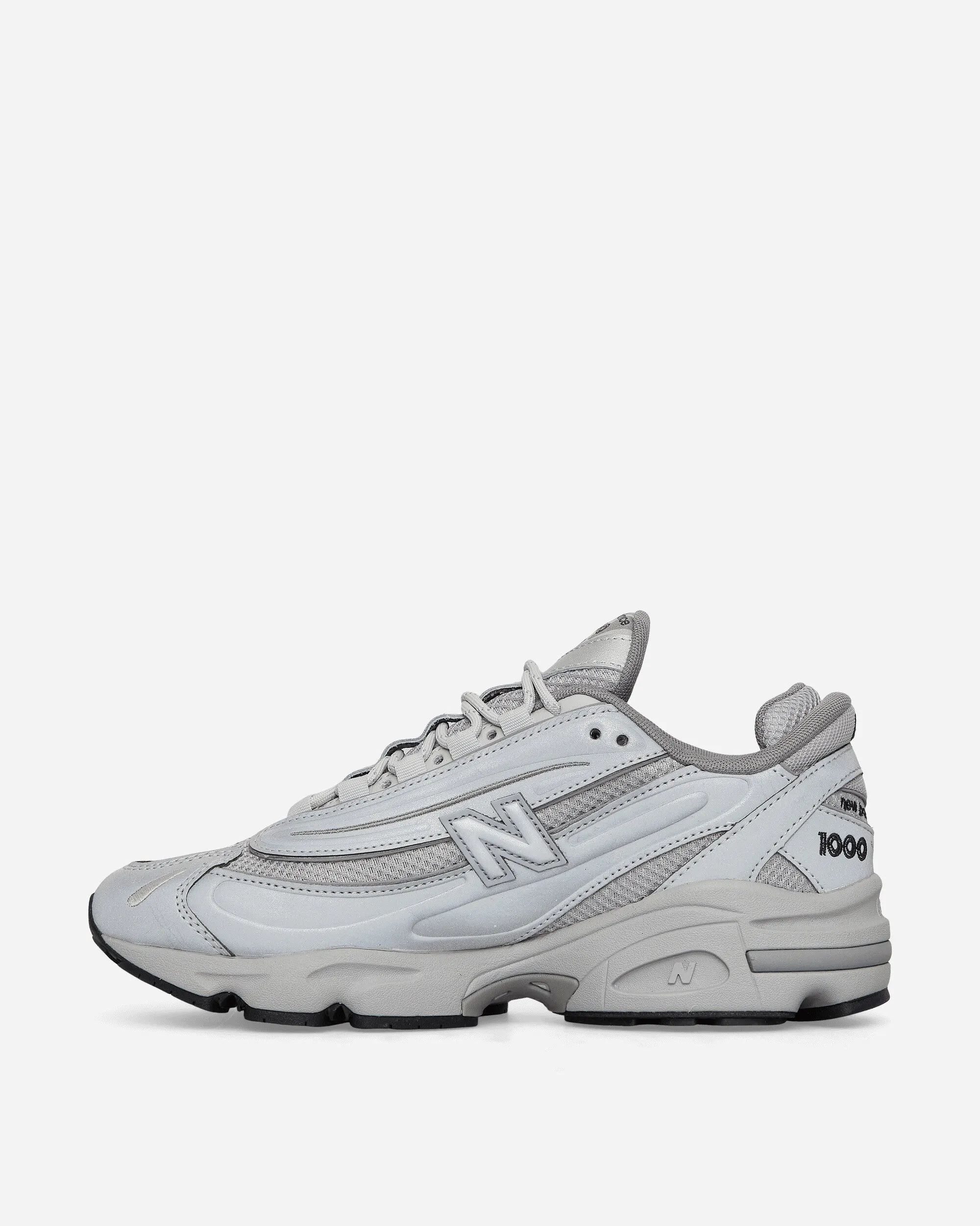 1000 Sneakers Silver Metallic / Raincloud