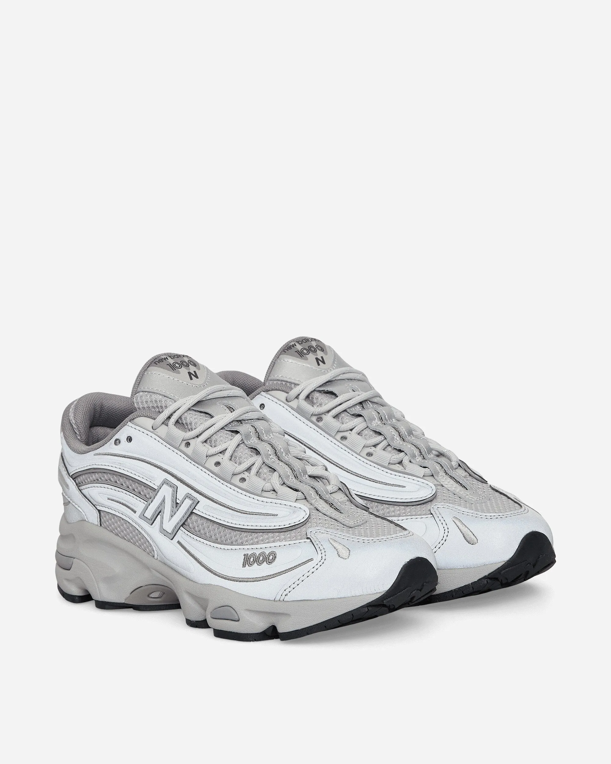 1000 Sneakers Silver Metallic / Raincloud