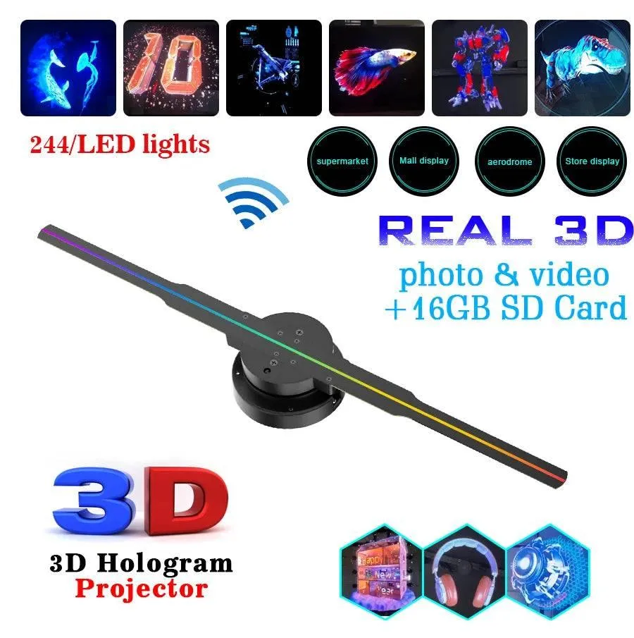 3d Holographic Light Holiday Decoration