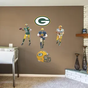 Aaron Rodgers: Hero Pack - Officially Licensed NFL Removable Wall Decal