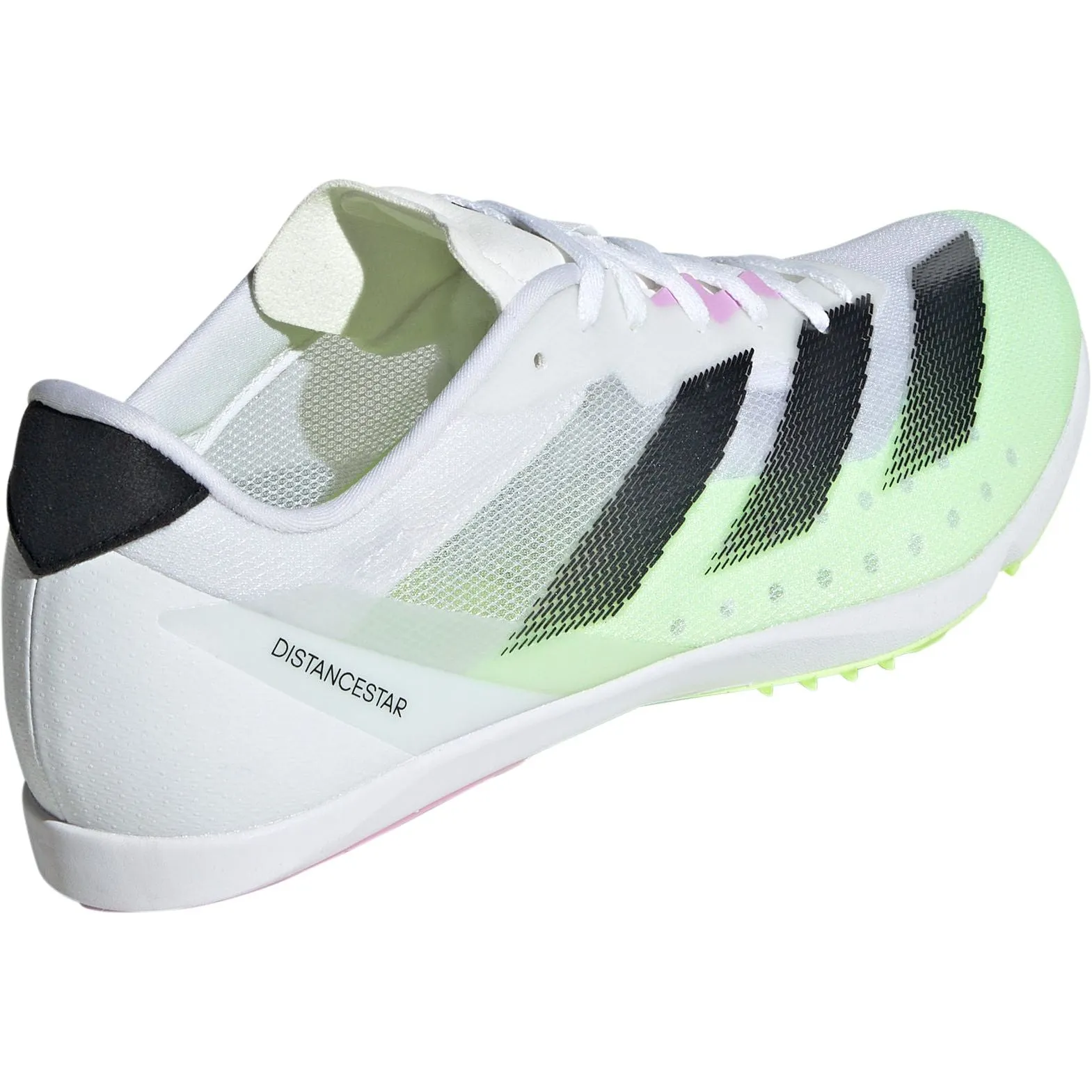 adidas Distancestar Running Spikes - White