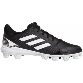 Adidas Women's Purehustle 2 MD Softball Cleats Black-White: H02350