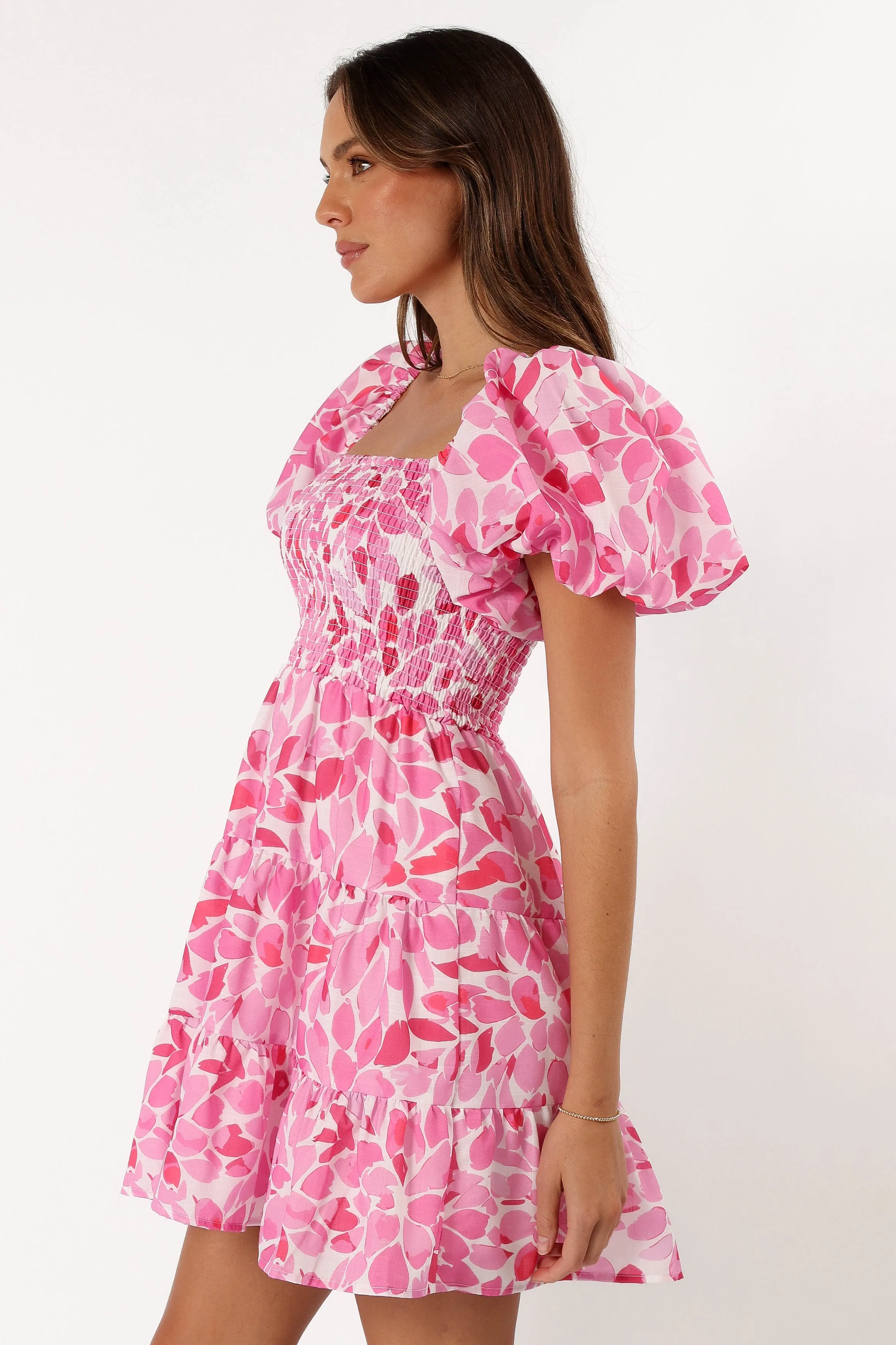 Alisyn Mini Dress - Pink Multi