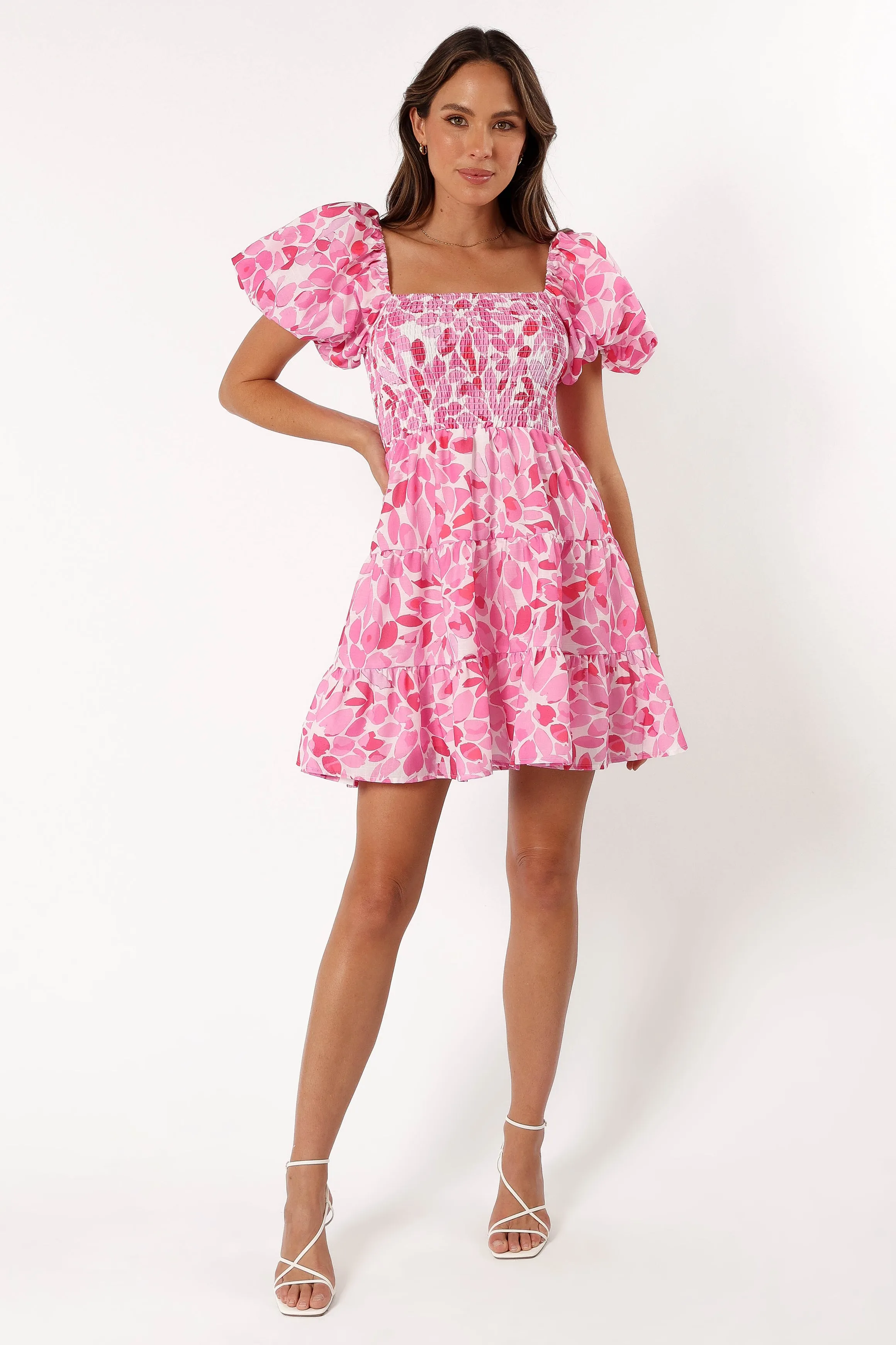 Alisyn Mini Dress - Pink Multi