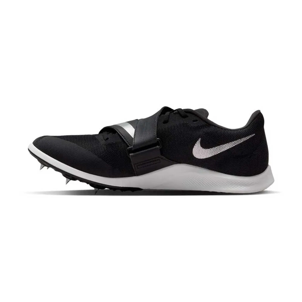 All Gender Nike Zoom Rival Jump Spike - Black/Metallic Silver/Dk Smoke Grey - Regular (D)