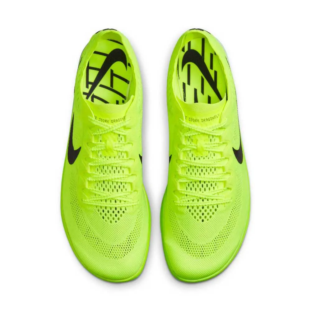 All Gender Nike ZoomX Dragonfly Spike - Volt/Cave Purple/Mint Foam- Regular (D)