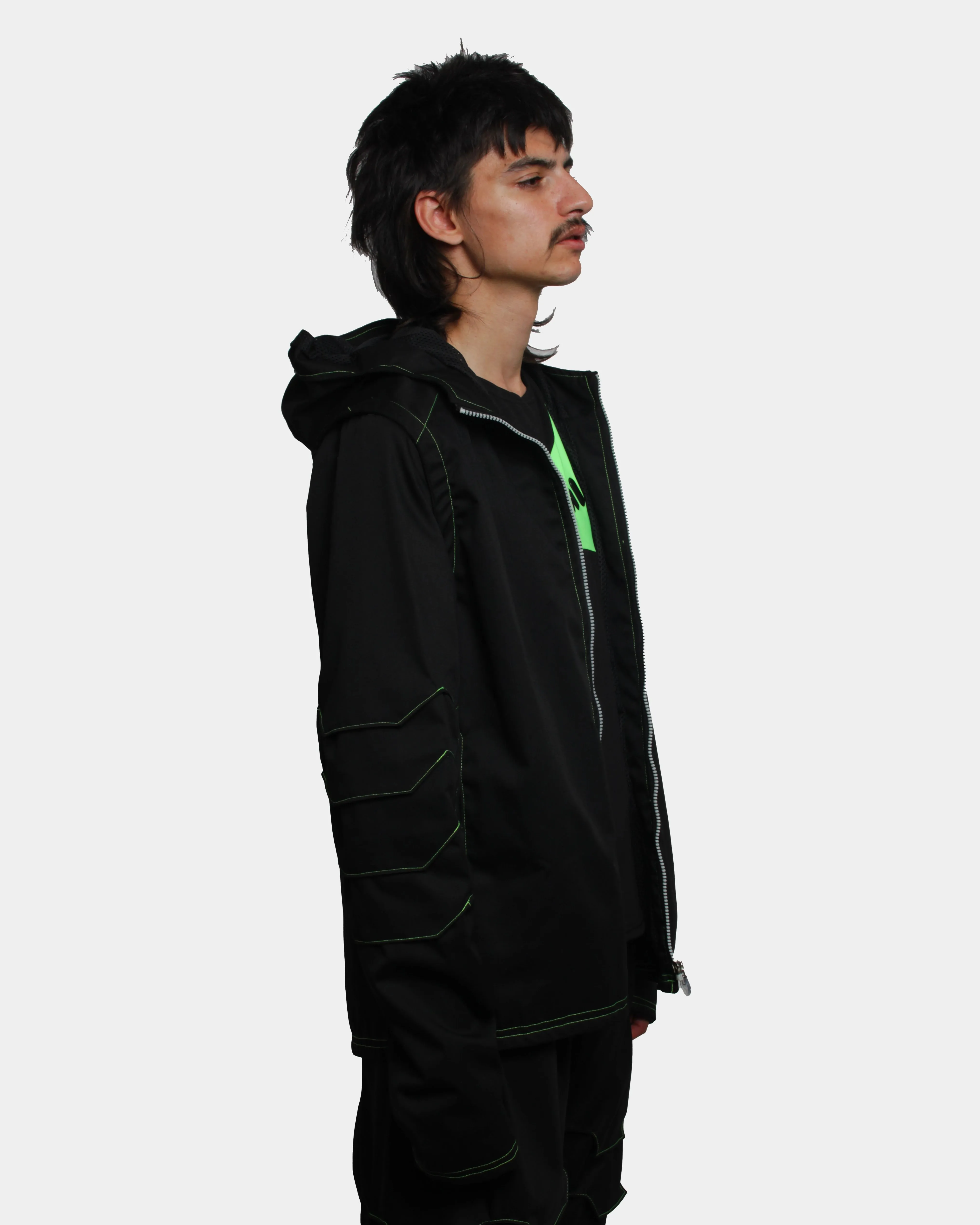 ANTI NUKE JACKET BLACK MENS