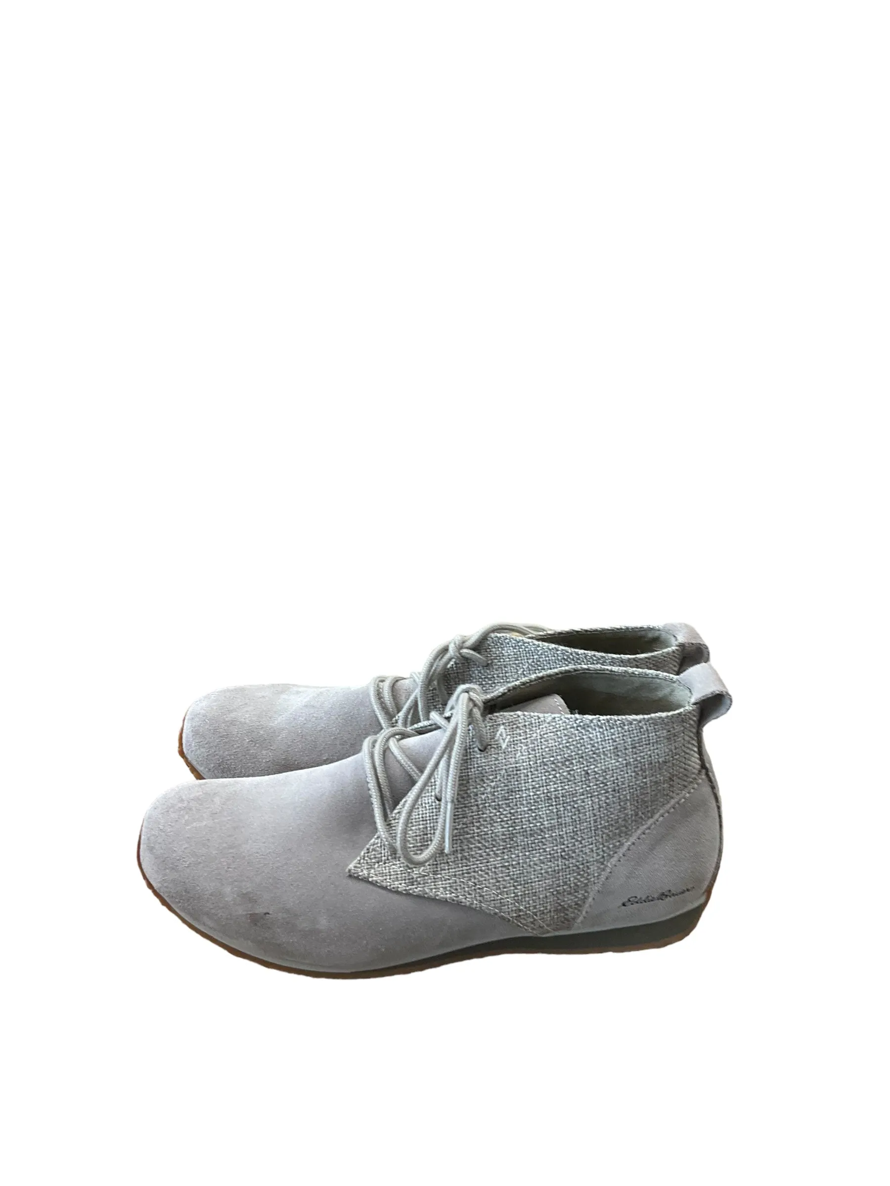 Boots Ankle Flats By Eddie Bauer In Grey, Size: 8