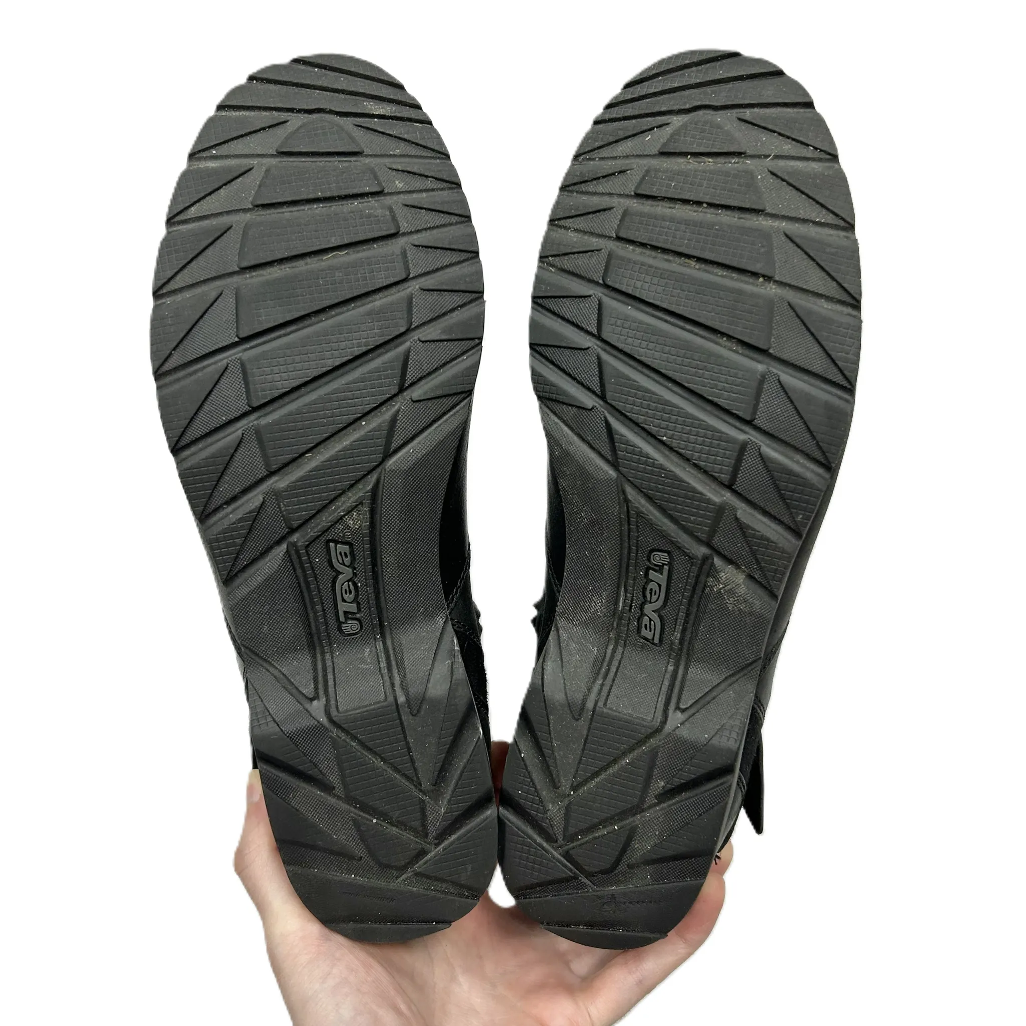 Boots Ankle Flats By Teva In Black, Size: 9.5