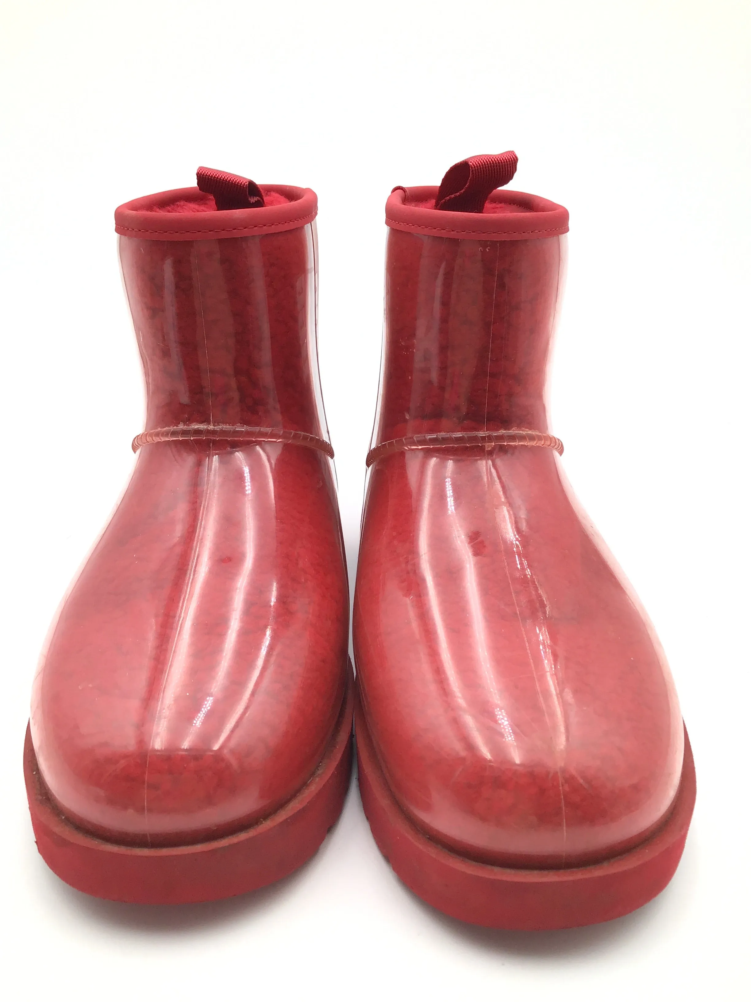 Boots Ankle Flats By Ugg In Red