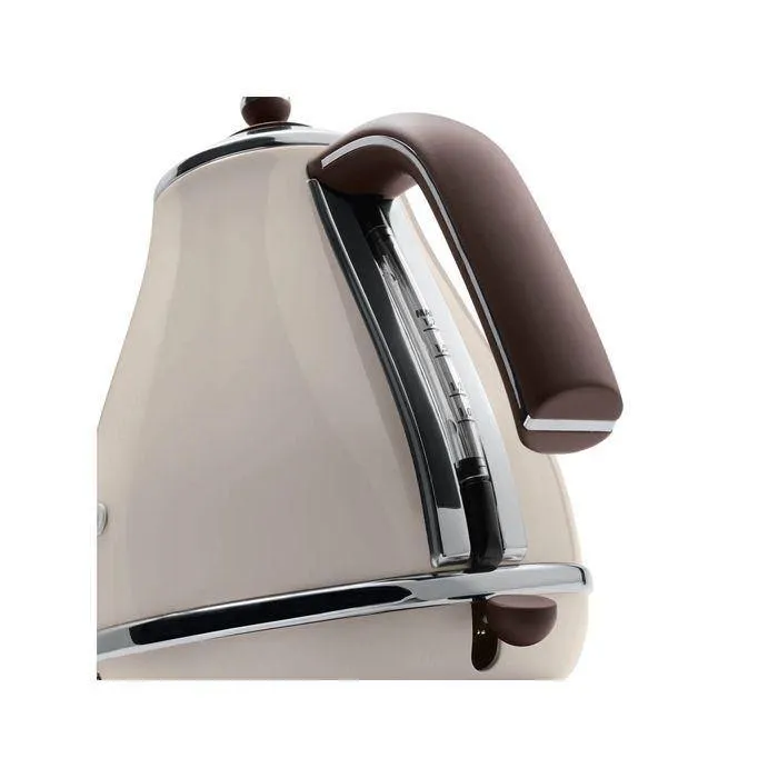 Delonghi KBOV2001.BG Stainless Steel Jug Kettle Beige