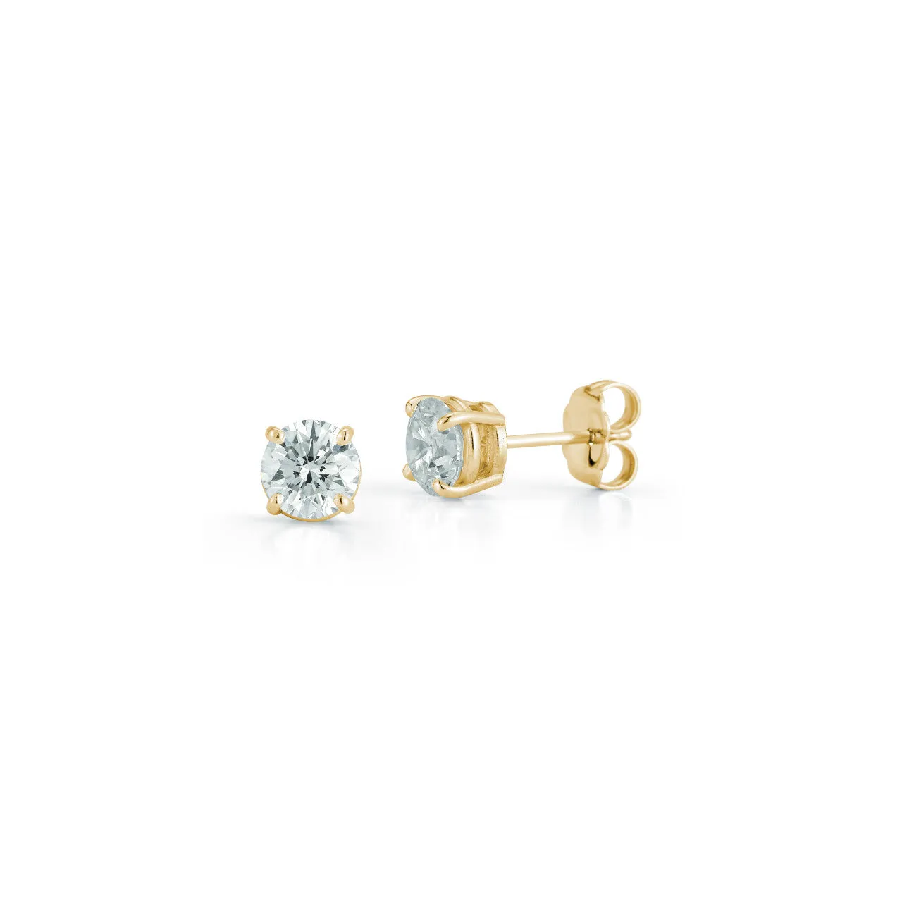 DRD Diamond Solitaire Studs 1.40 Ct. Total Weight