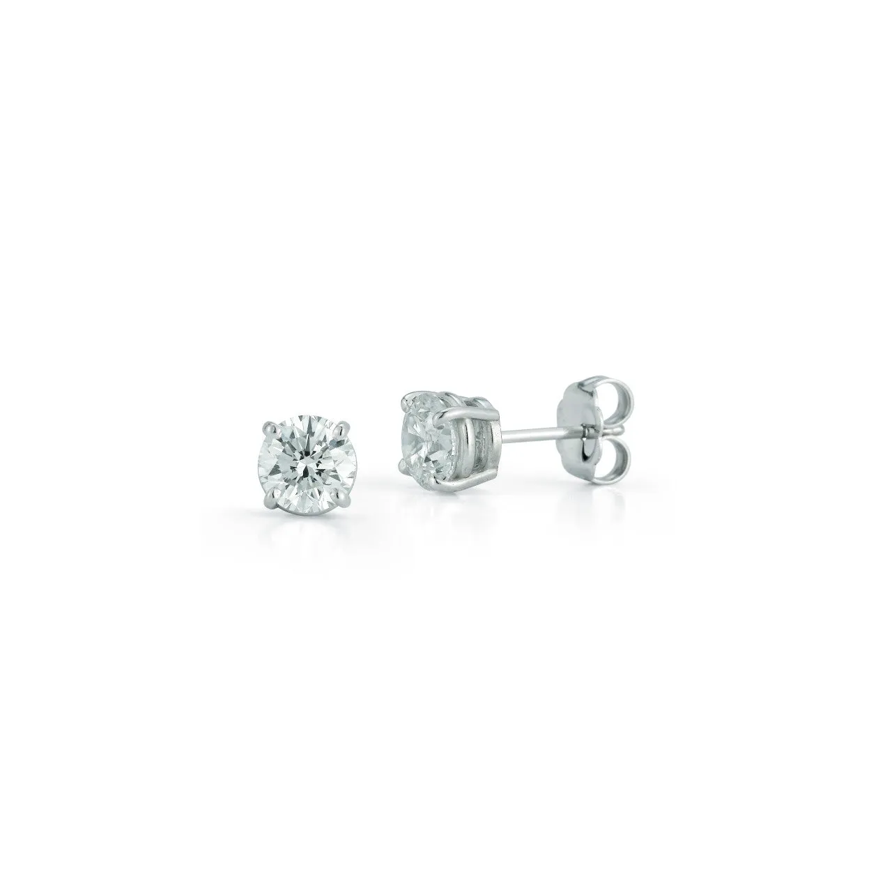 DRD Diamond Solitaire Studs 1.40 Ct. Total Weight