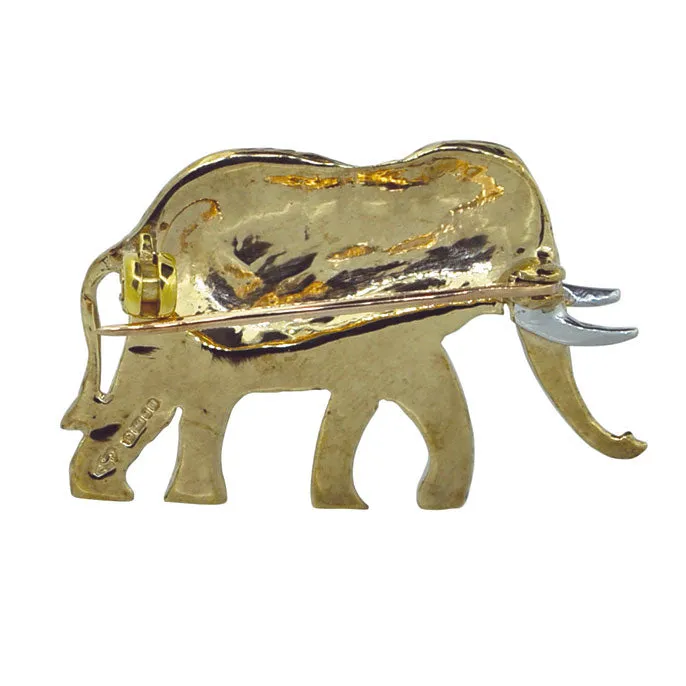 Elephant Brooch