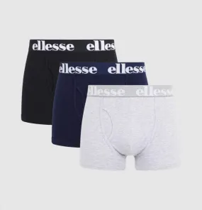 Ellesse Hali 3 Pack Boxers Shorts Multi