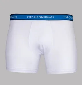 Emporio Armani 3 Pack Boxer Shorts Blue/White/Navy