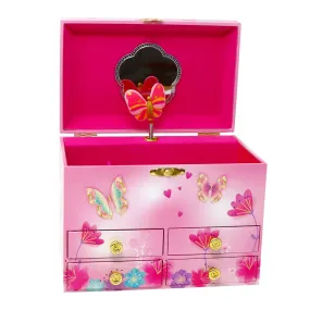 Fairy Butterfly Friends Medium Musical Jewellery Box