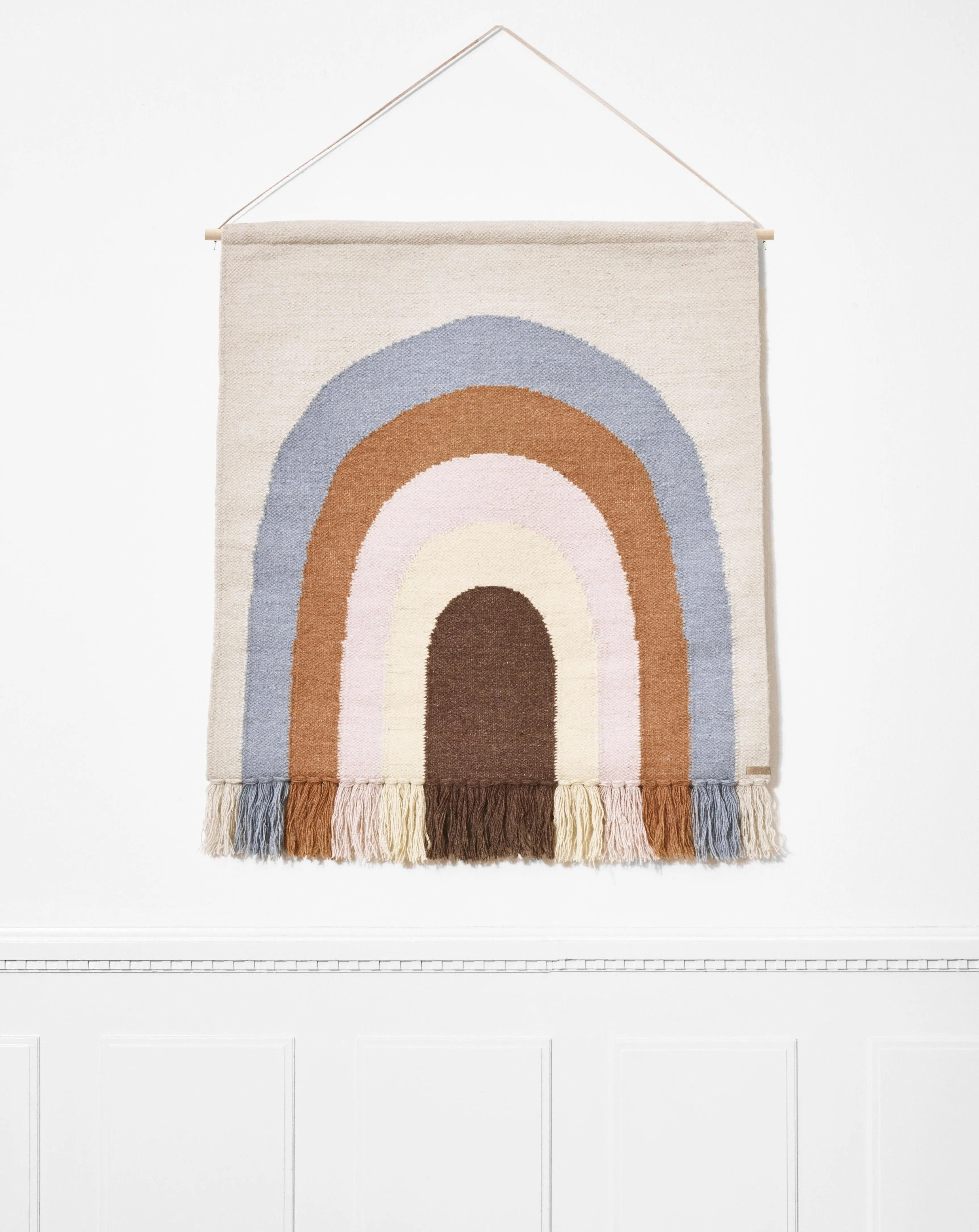 Follow The Rainbow Wall Rug - Multi