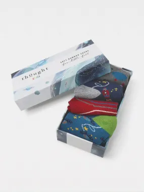 Franky Rocket Baby 4 Socks Gift Box - Multi