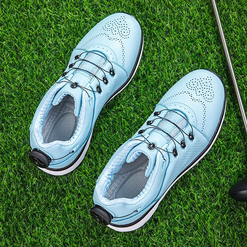 Golf Shoes Professional Waterproof Spikes Golf Trainers  | F798