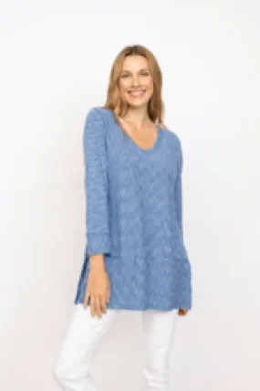 Habitat, 24940 Built in Pocket Tunic, Twilight