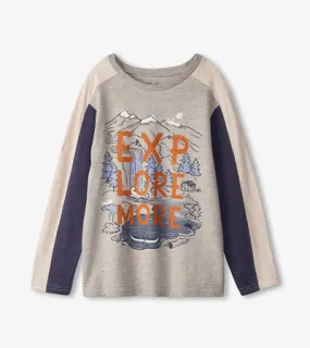 Hatley Explore More Preppy Long Sleeve Tee