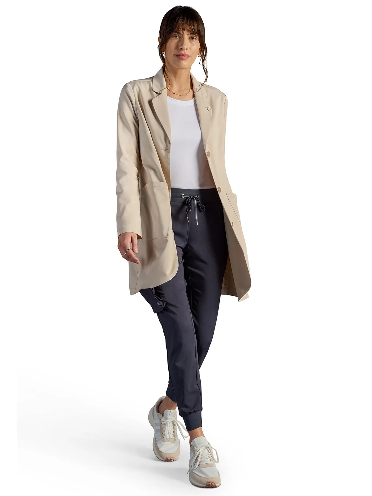 HH X Dr Kwane - Women's Vera 34" Modernist Lab Coat