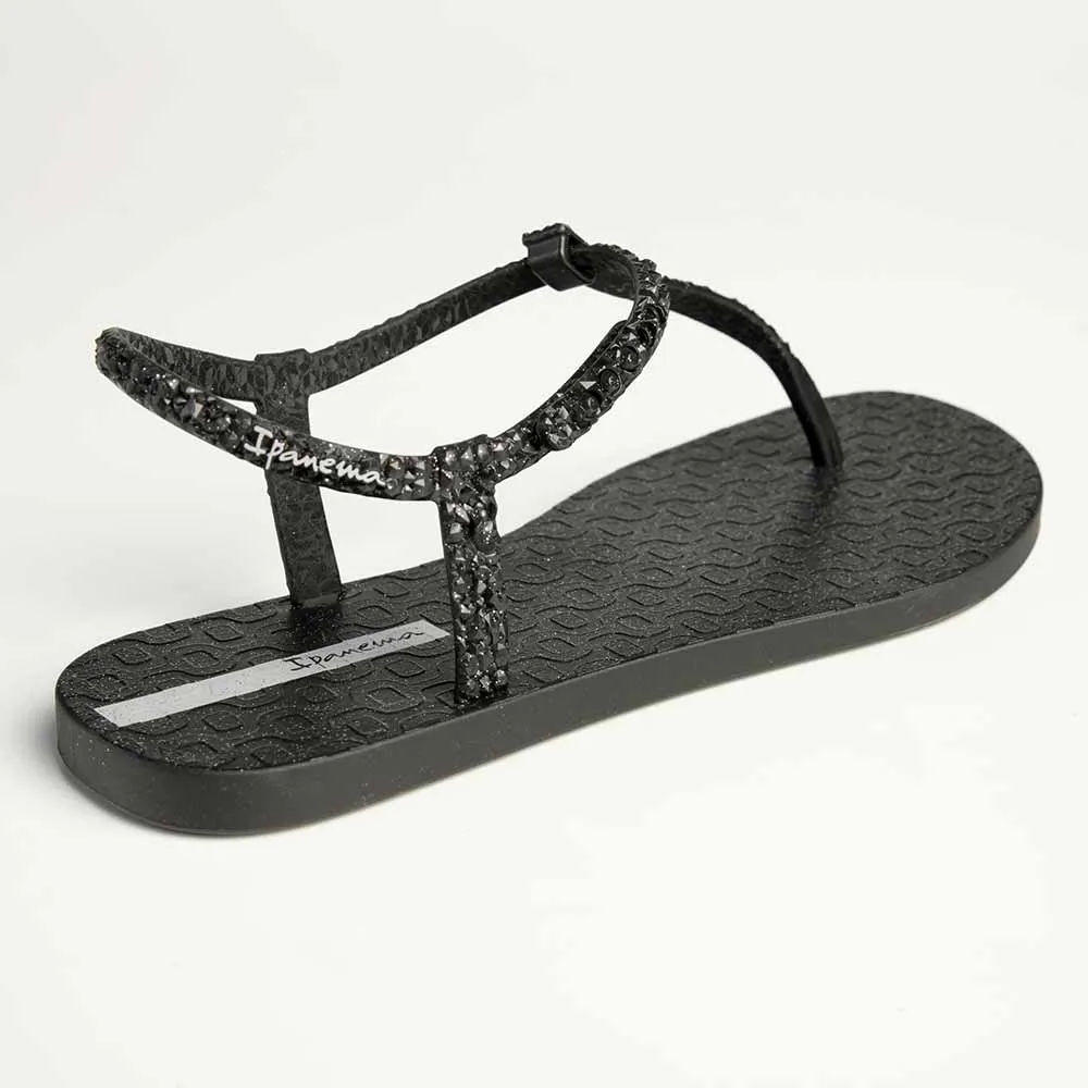 Ipanema Lux Flat Sandal - Black