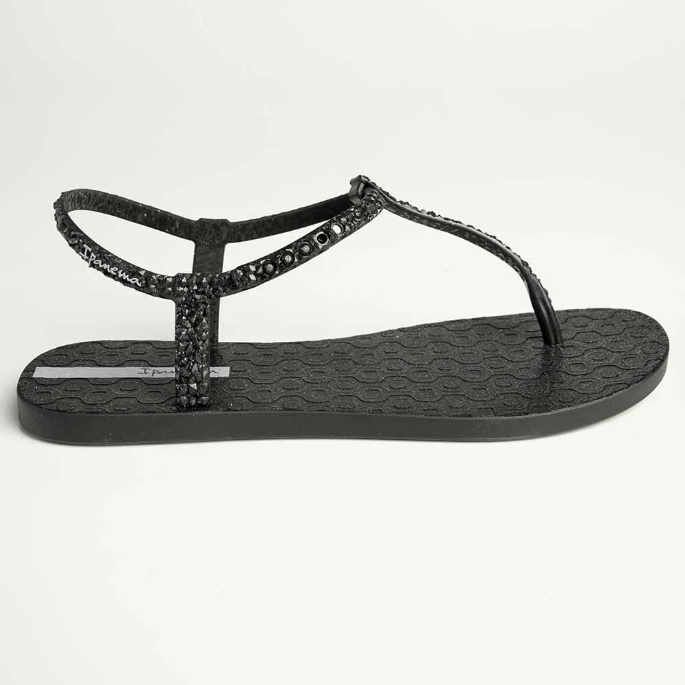 Ipanema Lux Flat Sandal - Black