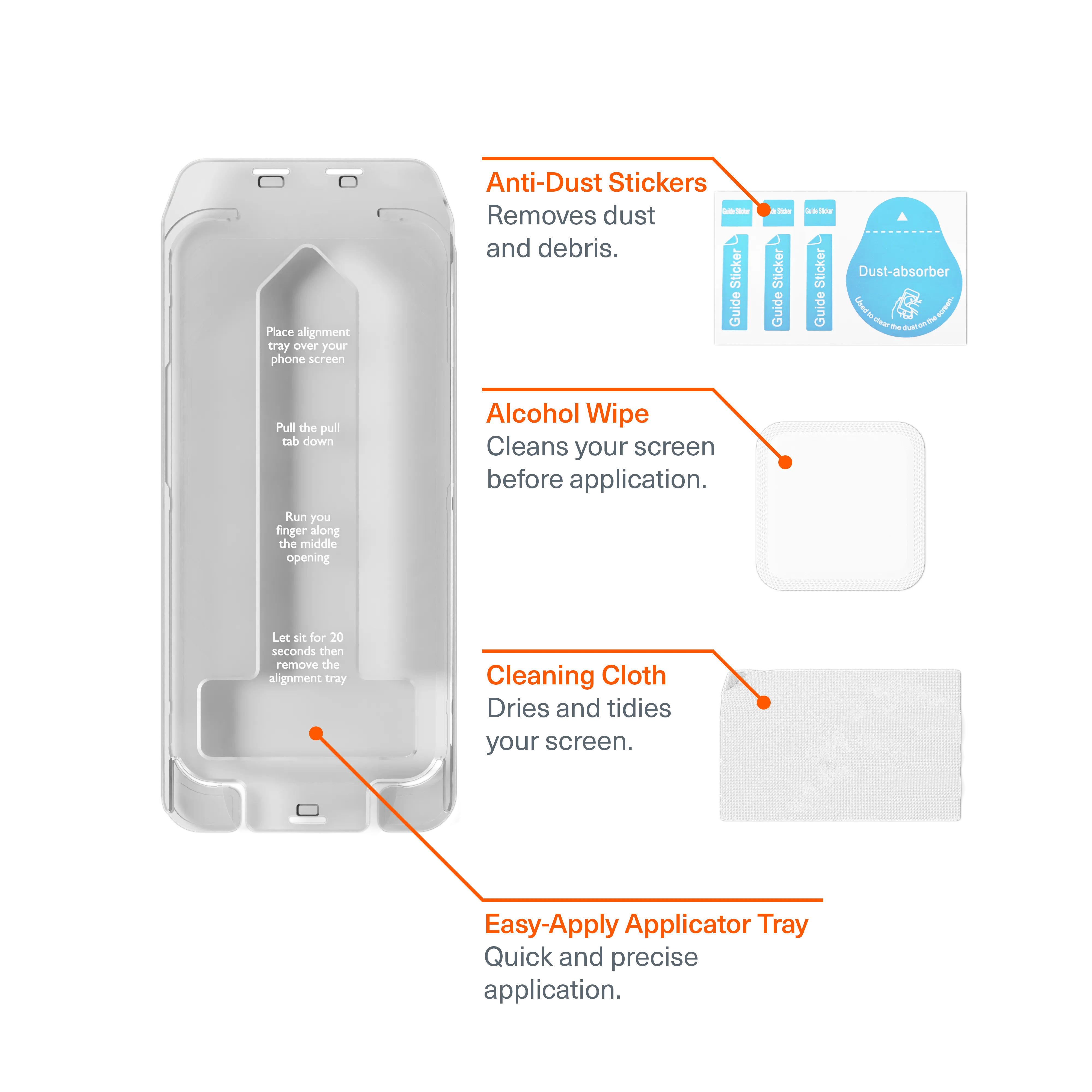 iPhone 16 Pro Gorilla Glass Screen Protector