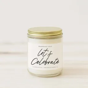 Let's Celebrate 8 oz Soy Candle