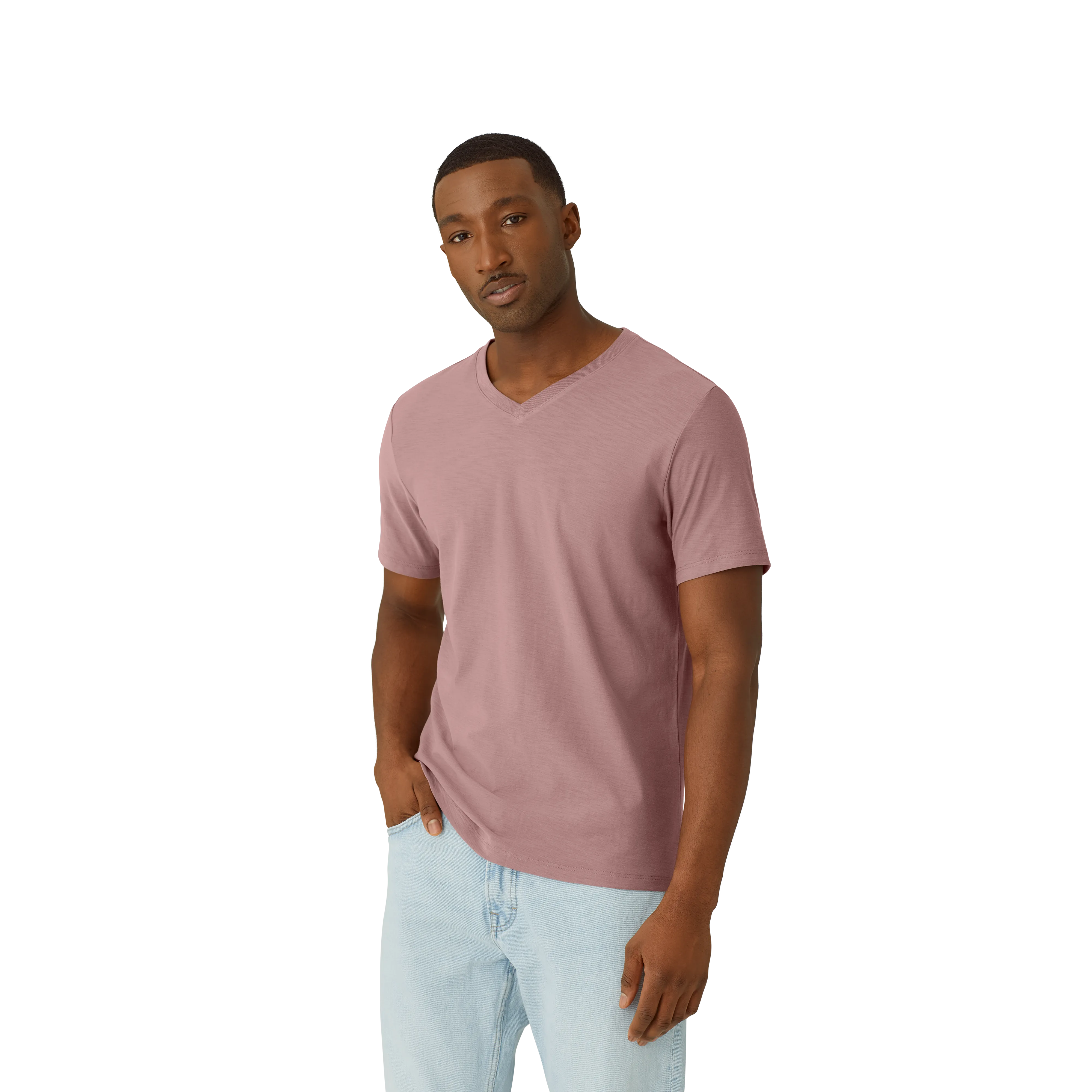 Men's Air Slub V-Neck T-Shirt