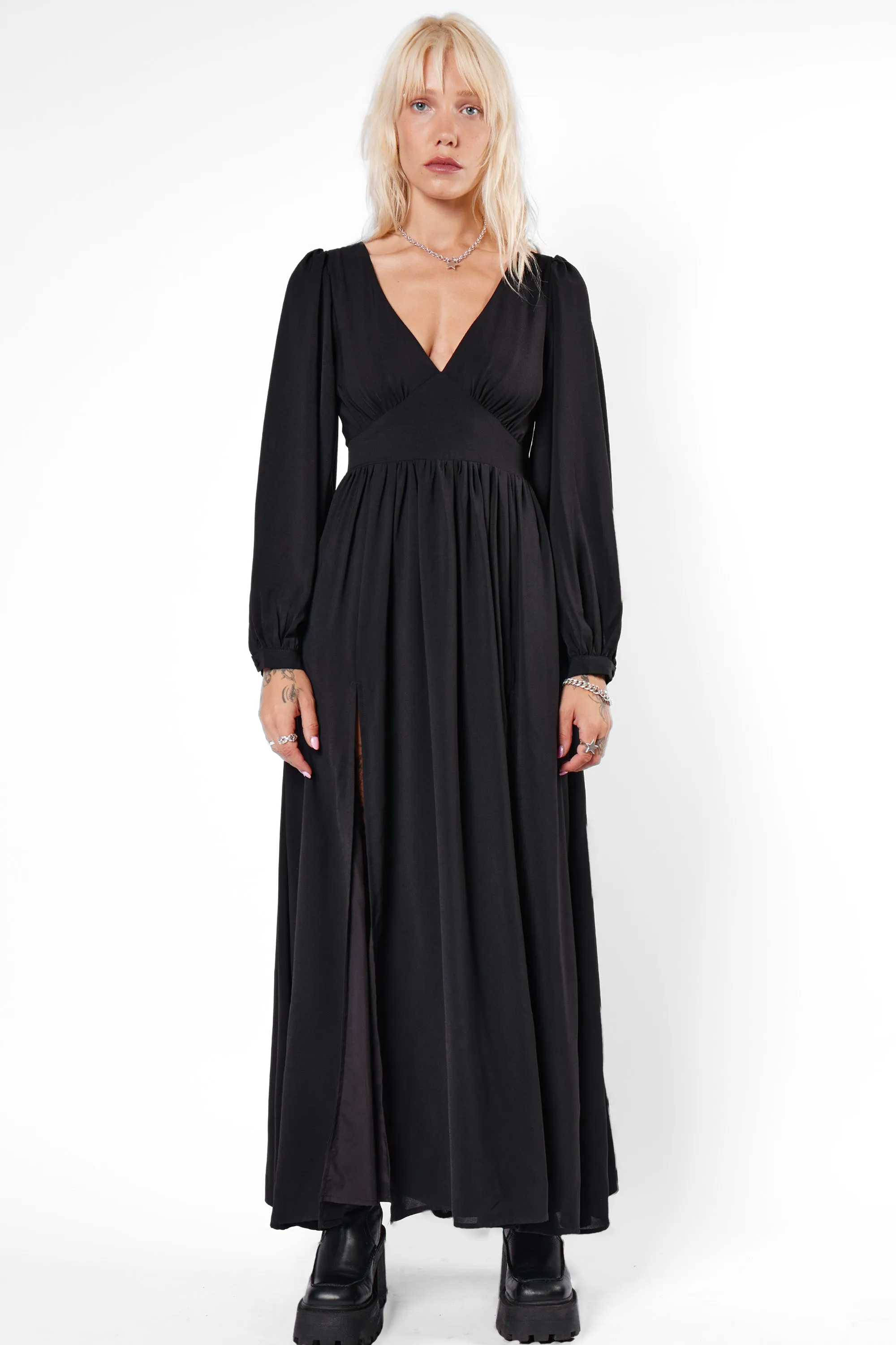 Morgana Tie Back Maxi Dress