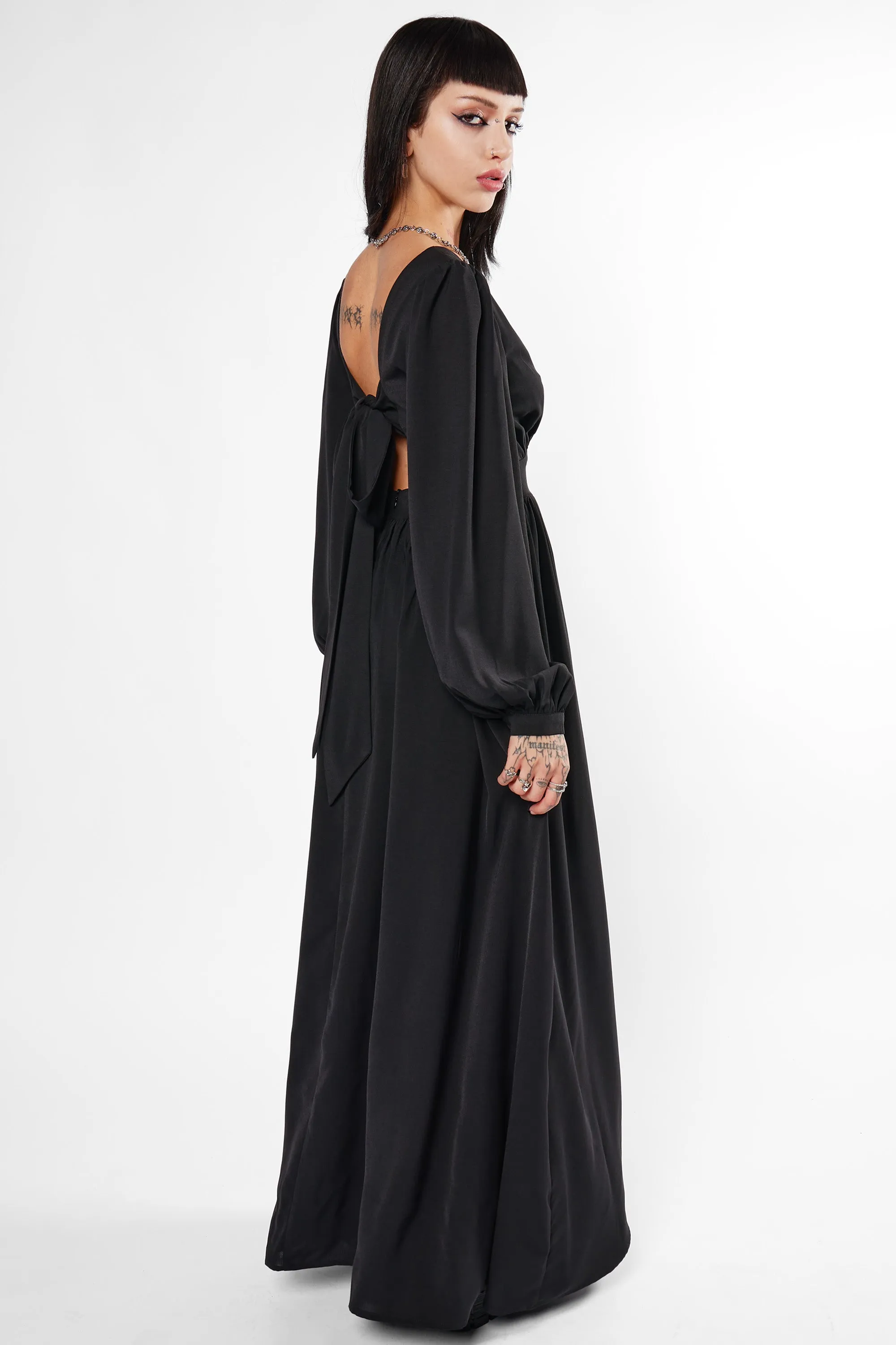 Morgana Tie Back Maxi Dress