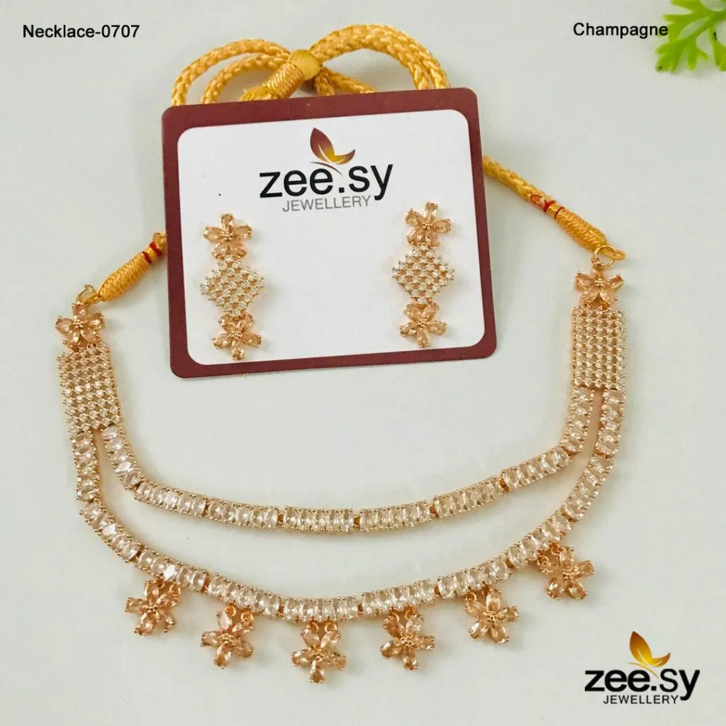 PARTY WEAR NECKLACE-0707