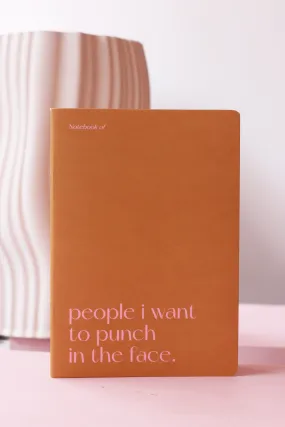 Punch In The Face Notebook