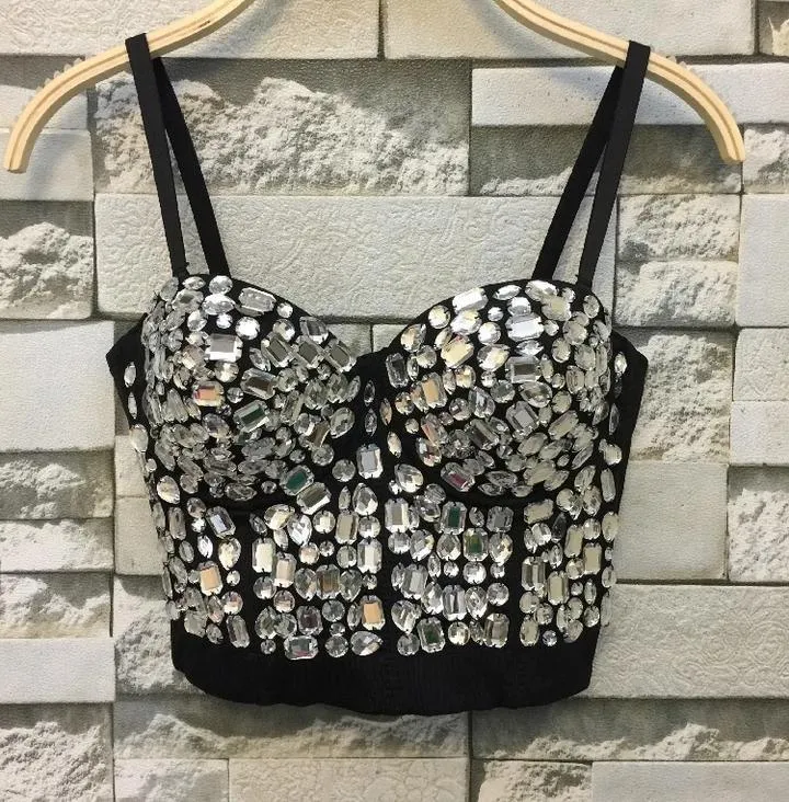 Rhinestone Bustier