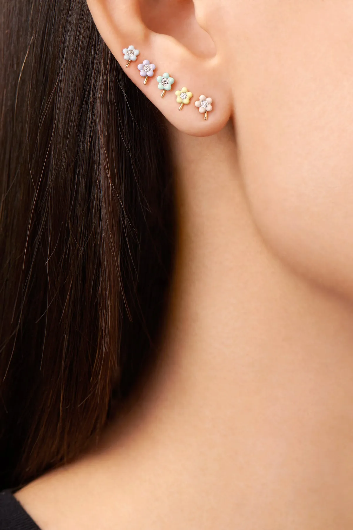 Small Flower Stud