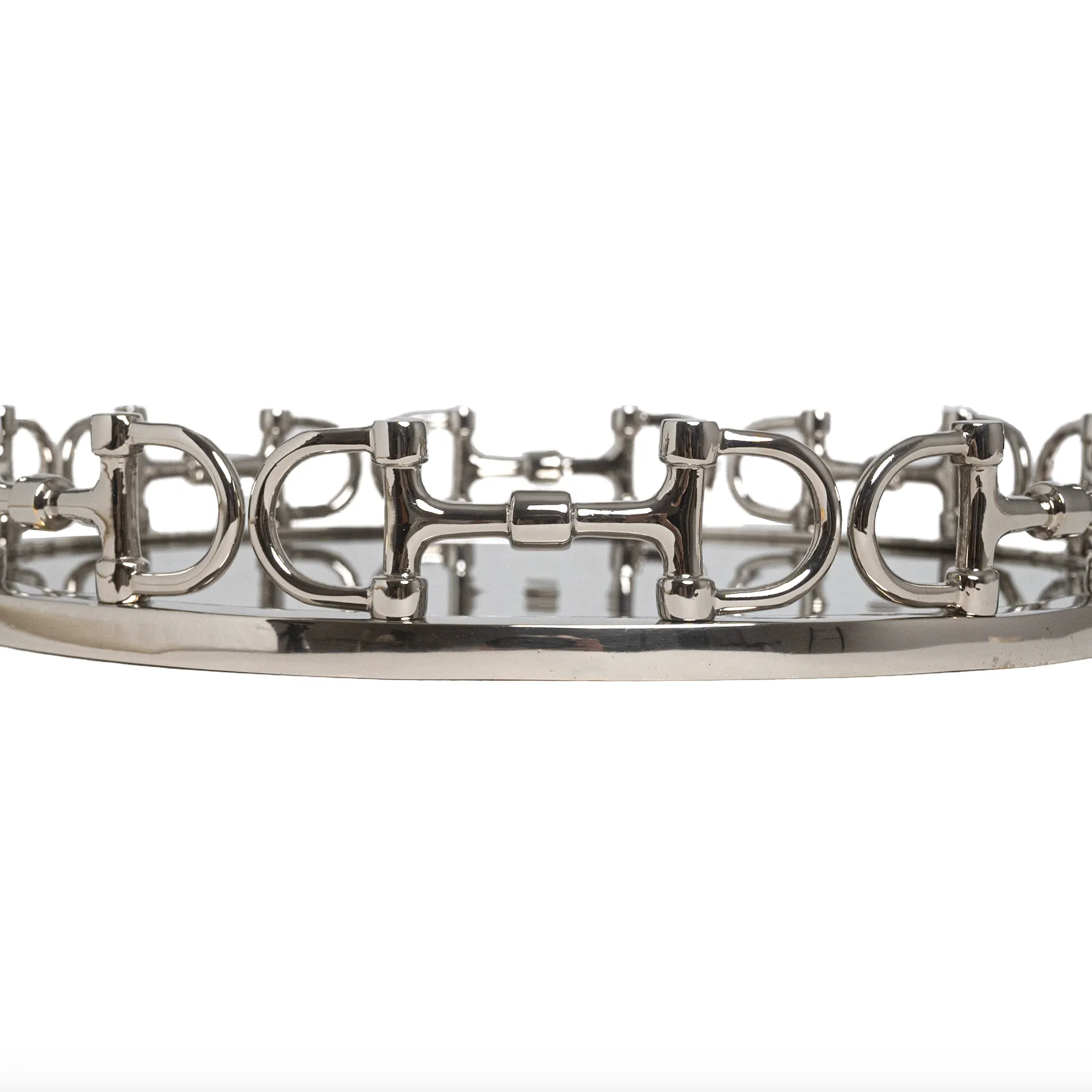 Snaffle Bit Round  Tray