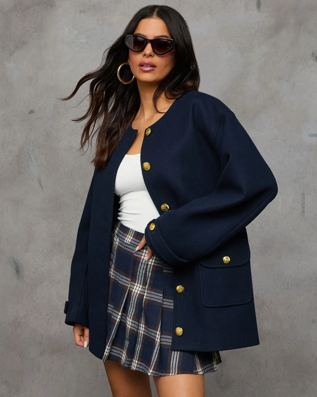 Tres Chic Wool Jacket