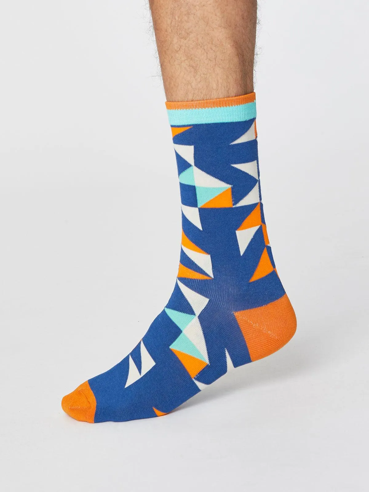 Triangle Socks - Royal Blue