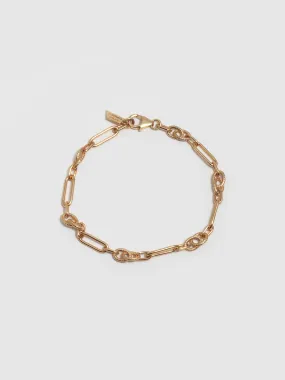 Vermeil Motley Chain Bracelet